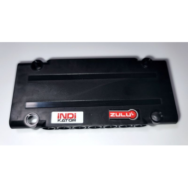 black technic panel plate 5 x 11 x 1 with indi kator and zulu pattern stickers - set 42069