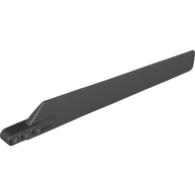 black technic rotor blade large straight with 3l liftarm thick