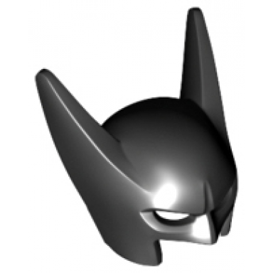 black minifigure headgear mask batman cowl long ears