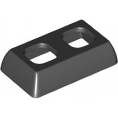 black minifigure skirt plastic straight short