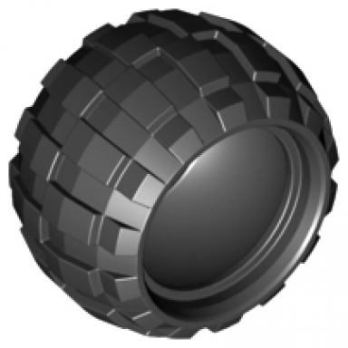 black tire 43.2 x 28 s balloon small