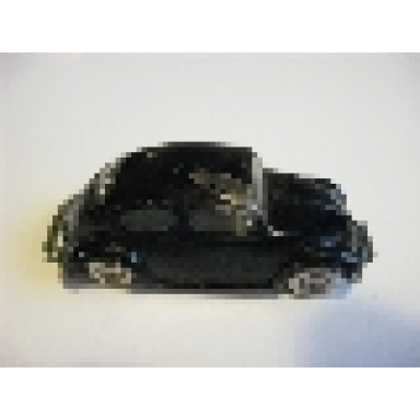 black ho scale vw beetle 56mm long