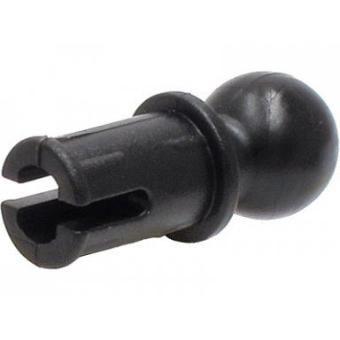 black technic pin with friction ridges and tow ball with squared pin hole