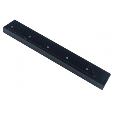 black tile 1 x 6 with silver dots pattern model right side sticker - set 76181