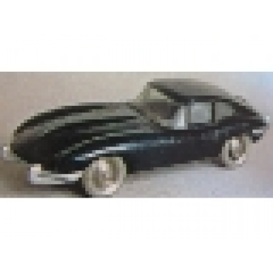 black ho scale jaguar e type