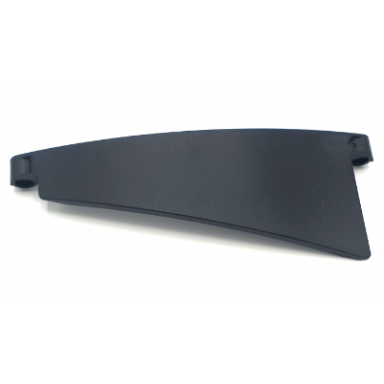 black technic panel curved 50 5 x 13 tapered left