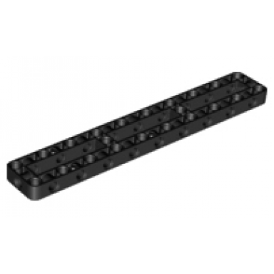 black technic liftarm modified frame thick 3 x 19 open center