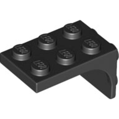 black bracket 3 x 2 - 2 x 2