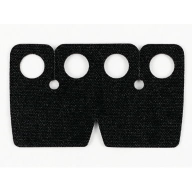 black minifigure coattails cloth center scallop traditional starched fabric