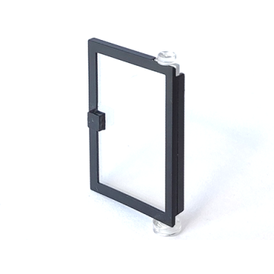 door 1 x 4 x 5 right with trans-clear glass
