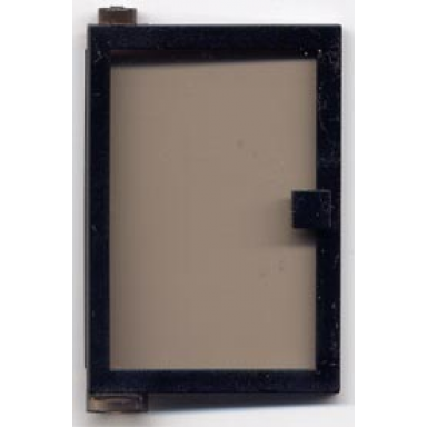 door 1 x 4 x 5 left with trans-brown glass