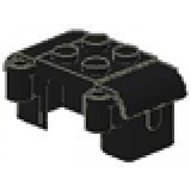 black fabuland container side bags saddlebags