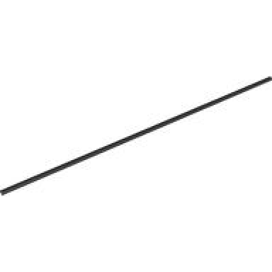 black hose rigid 3mm d 25l 20.0cm