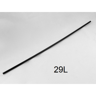 black hose rigid 3mm d 29l 23.2cm