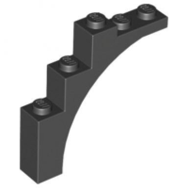 arch 1 x 5 x 4 - irregular bow reinforced underside