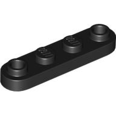 plate round 1 x 4 with 2 open studs