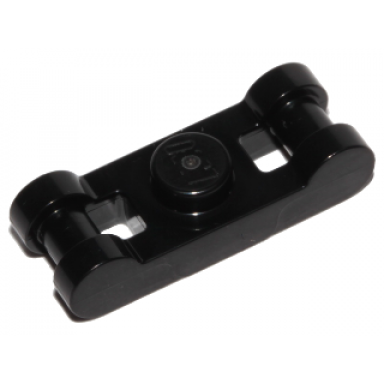 black plate modified 1 x 1 with bar handles on ends
