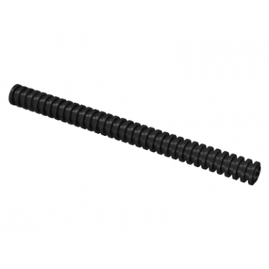 black hose ribbed 7mm d 11l 8.8cm
