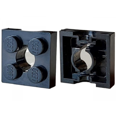 black arm holder brick 2 x 2 - top part with round hole homemaker figure maxifigure torso