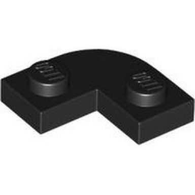 plate round corner 2 x 2 with 1 x 1 cutout