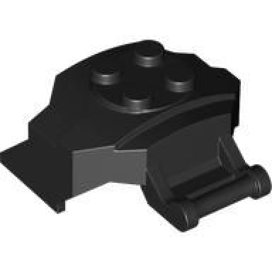 black cockpit front 4 x 3 x 2 with bar handle