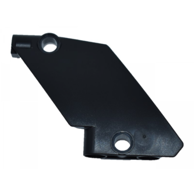 black technic panel curved 61 5 x 7 tapered left
