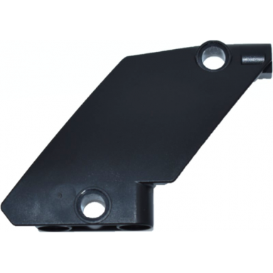 black technic panel curved 60 5 x 7 tapered right