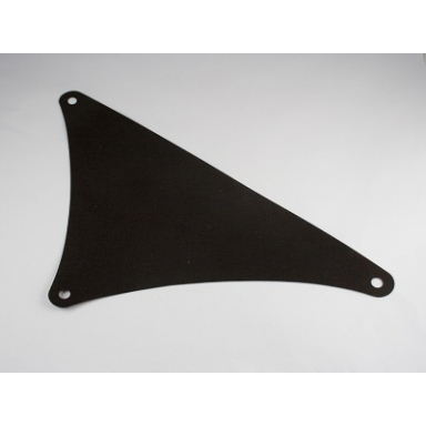 black cloth sail triangular 17 x 20