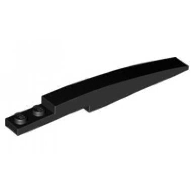 black slope curved 10 x 1