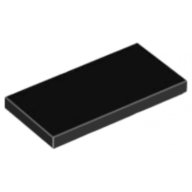 black tile 2 x 4