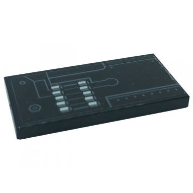 black tile 2 x 4 with dark bluish gray lines and silver cylinders pattern model left side sticker - set 76139