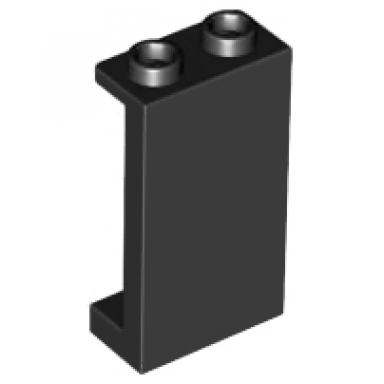 panel 1 x 2 x 3 with side supports - hollow studs