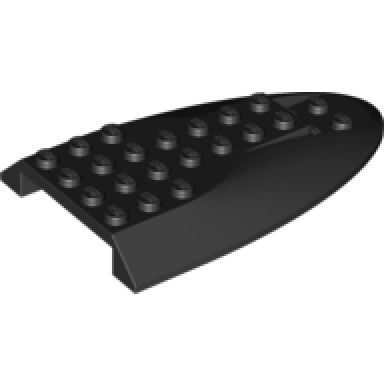 aircraft fuselage aft section curved top 6 x 10