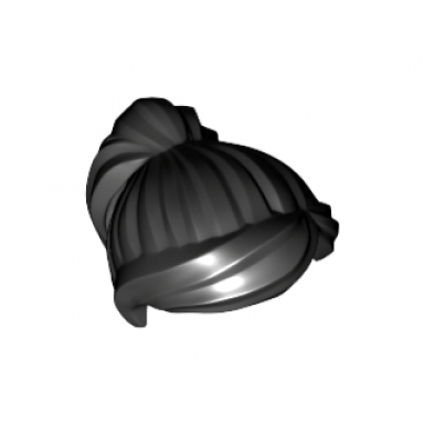 minifigure hair female ponytail and swept sideways fringe
