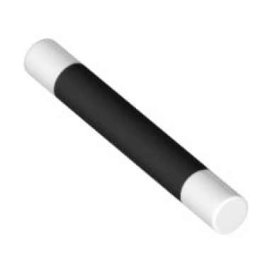 black bar 3l with white ends pattern magic wand