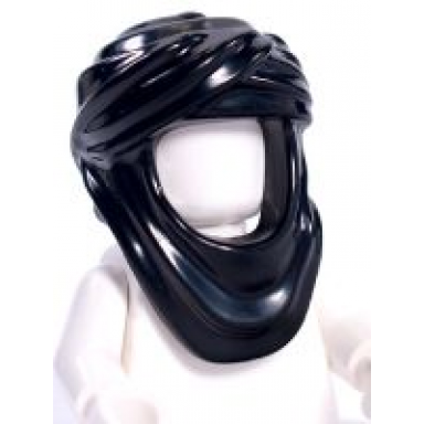 black minifigure headgear headdress desert head wrap keffiyeh