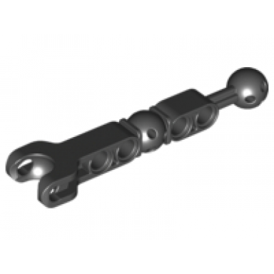 hero factory arm leg with ball joint on axle and ball socket and 4 pin holes