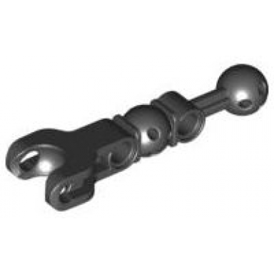 hero factory arm leg with ball joint on axle and ball socket and 2 pin holes