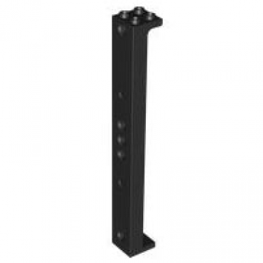 black support 2 x 2 x 13 with 5 pin holes