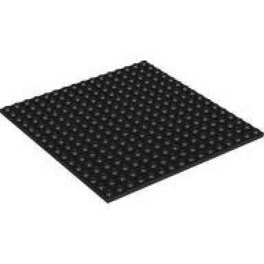 black plate 16 x 16