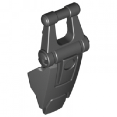black hero factory shield with bar handle