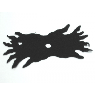 black minifigure cape cloth dementor style tattered
