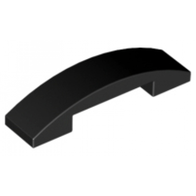 black slope curved 4 x 1 x 2 3 double