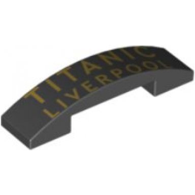 black slope curved 4 x 1 x 2 3 double with titanic liverpool pattern