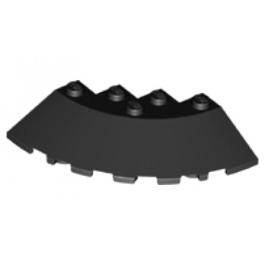 brick round corner 6 x 6 with slope 33 edge facet cutout
