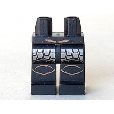 black hips and legs with kingdoms scale mail pattern