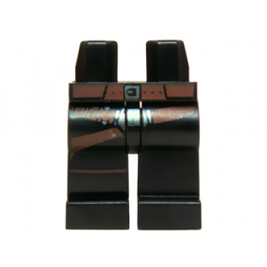 black hips and legs with sw gunbelt belt on hips and dark gold buckle pattern