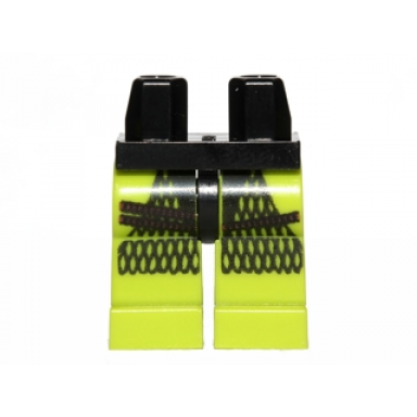 black hips and lime legs with black mesh pattern sw oola