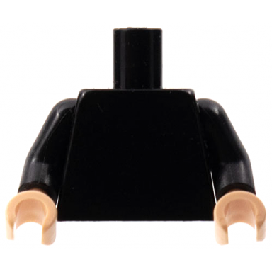 torso plain black arms light nougat hands