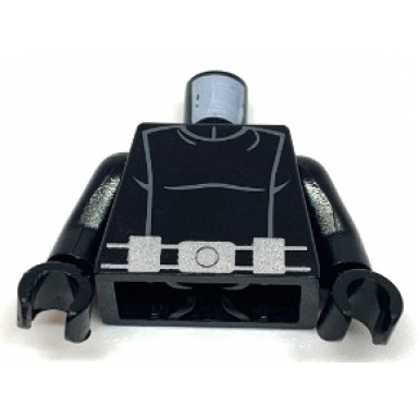 black torso sw armor imperial trooper pattern black arms black hands
